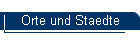 Orte und Staedte